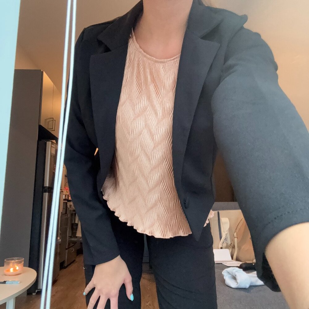 Cropped Blazer